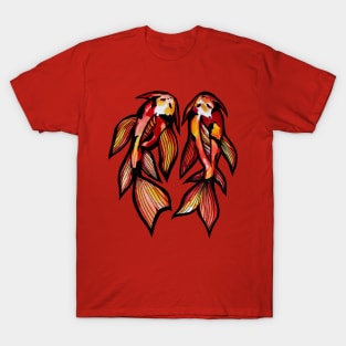 Twin Koi Fish T-Shirt